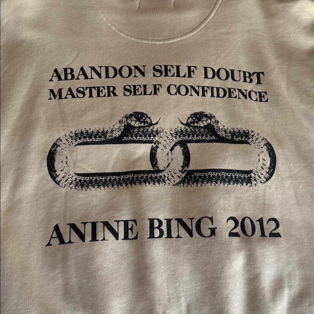 Anine Bing Leo Serpent Graphic sweatshirt - Picture 9 of 12